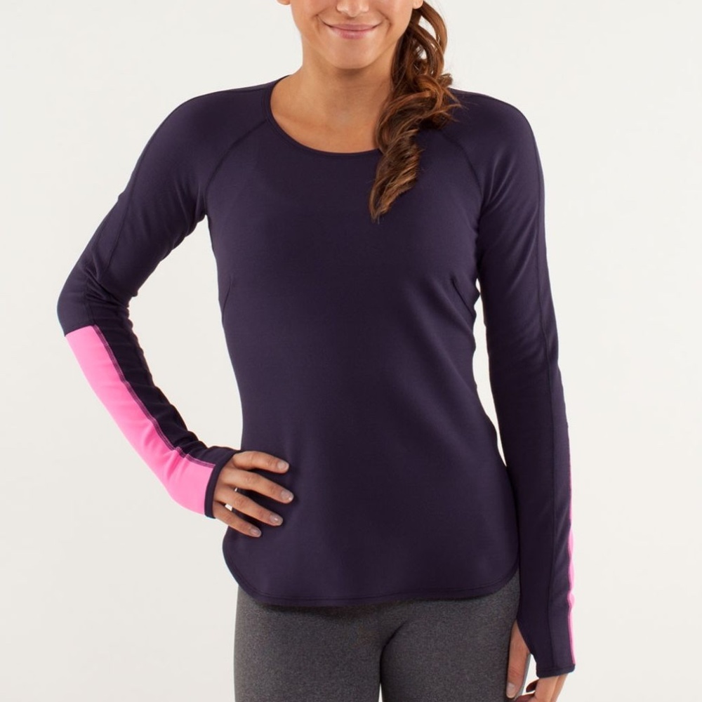 Lululemon Runder Under Long Sleeve *Reversible - Picture 4 of 11